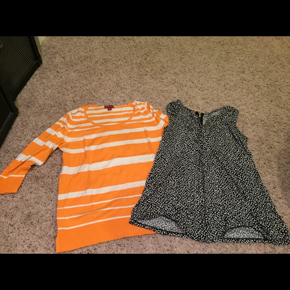Set Of 2 Merona Tops - size small